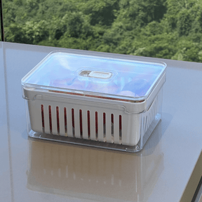 Organizador de Geladeira Clear Fresh com Cesto 2,2 Litros