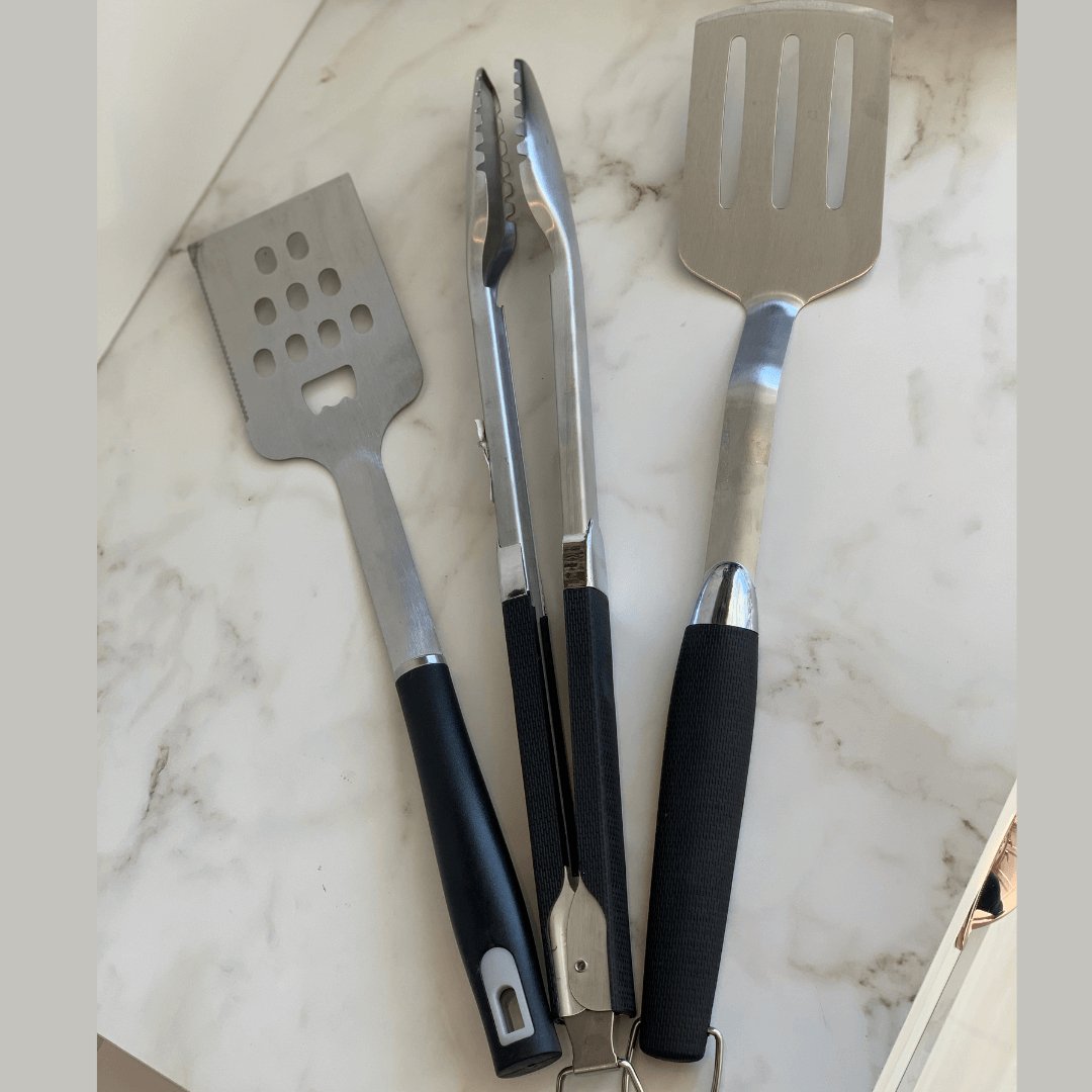 Espátula De Churrasco Em Aço Inox Beef Club Com Cabo Em Plástico - 46cm