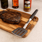 Espátula De Churrasco Em Aço Inox Beef Club Com Cabo Em Plástico - 46cm