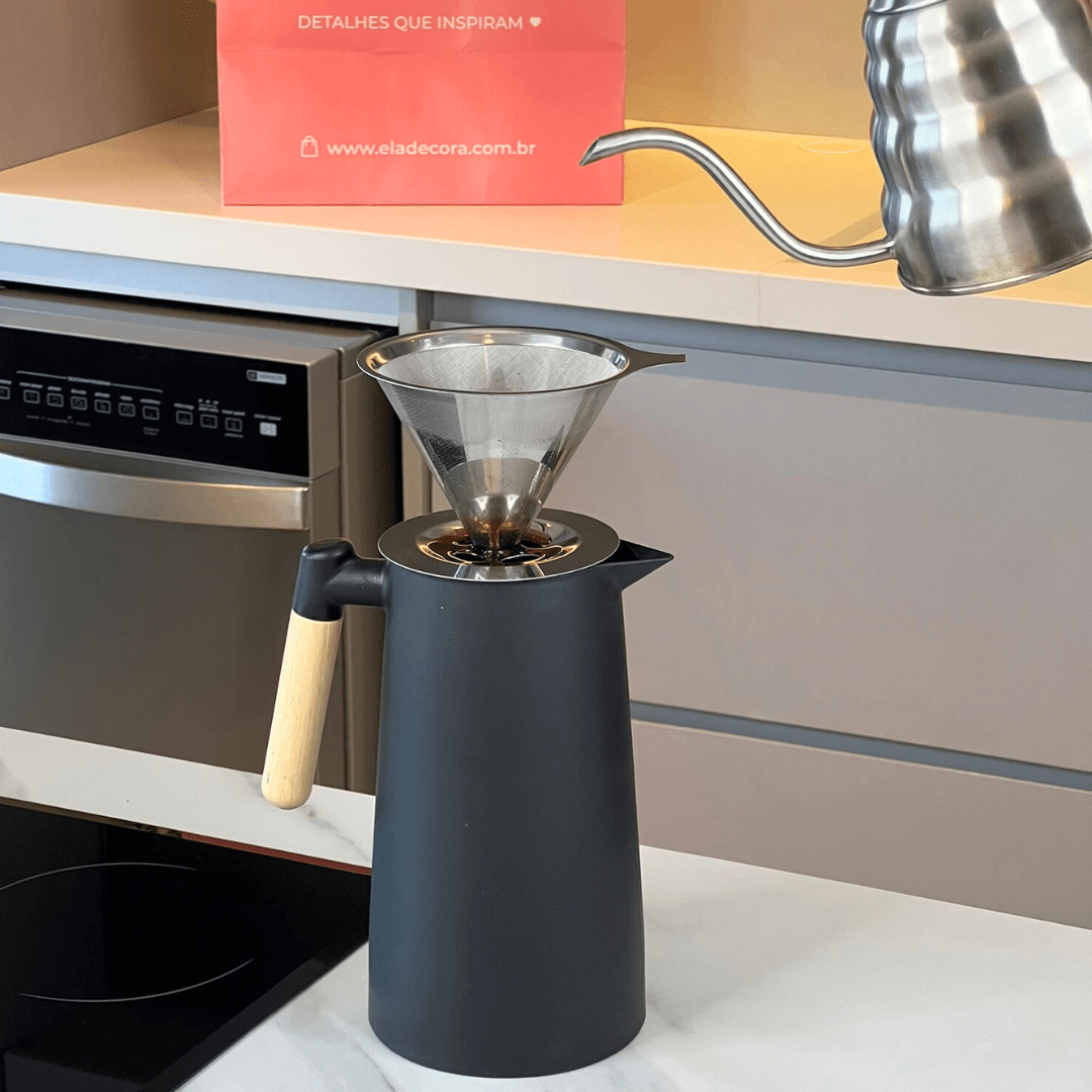 Filtro para Café em Aço Inox 13cm Filtro 102