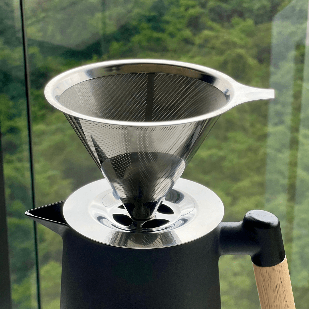 Filtro para Café em Aço Inox 13cm Filtro 102