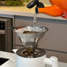 Filtro para Café em Aço Inox 13cm Filtro 102