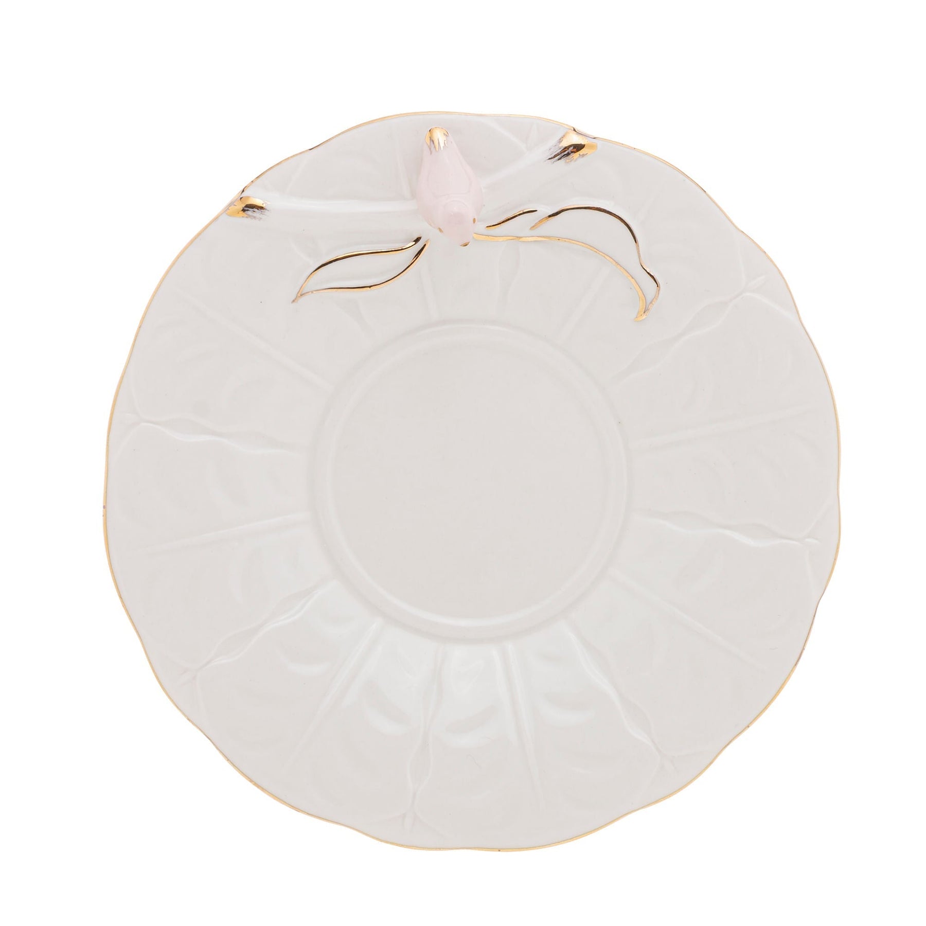 Jogo 4 Xicaras para Chá em Porcelana Birds Branca 200ml