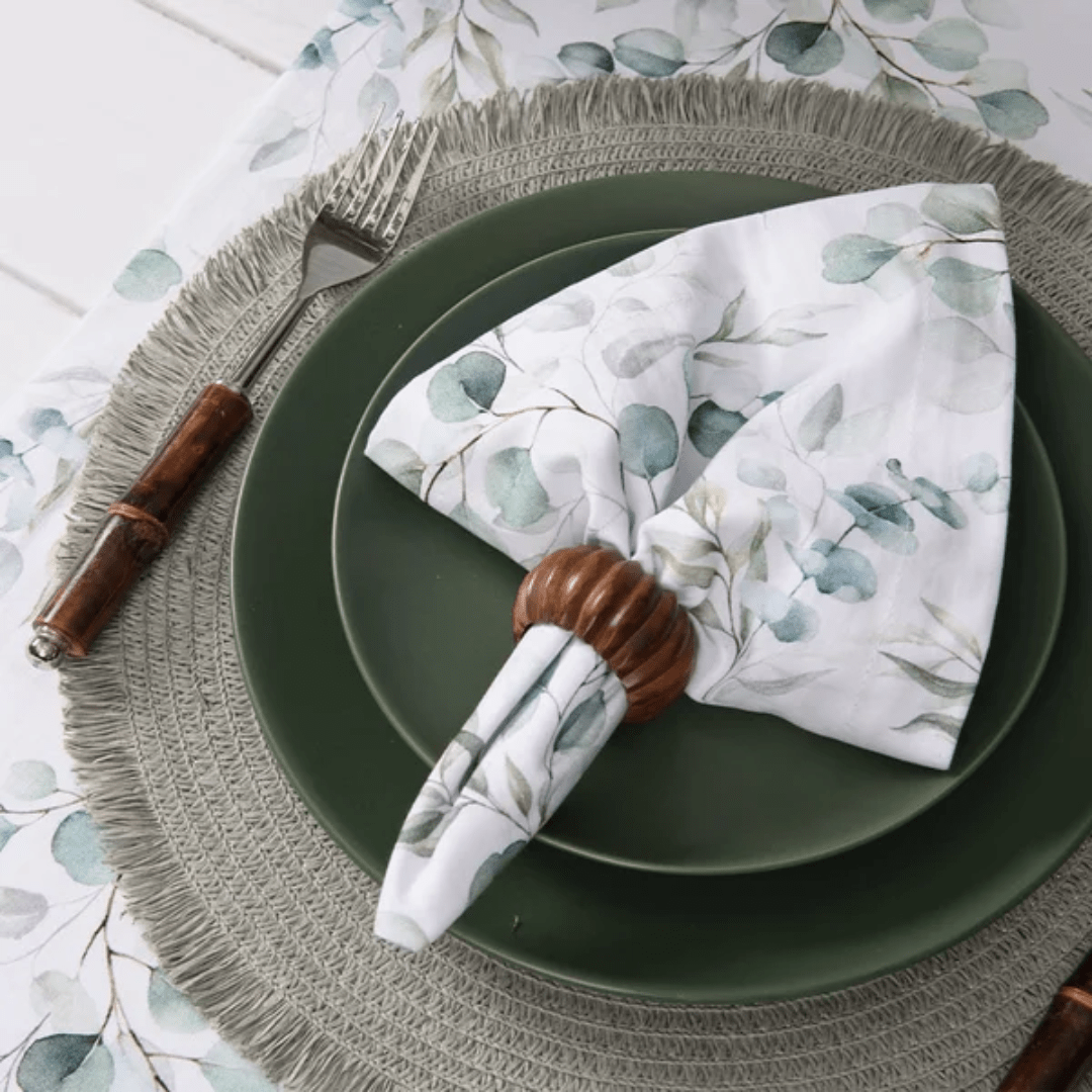 Jogo Americano Redondo Avulso Lana Salvia 38cm