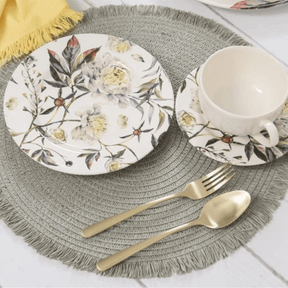 Jogo Americano Redondo Avulso Lana Salvia 38cm