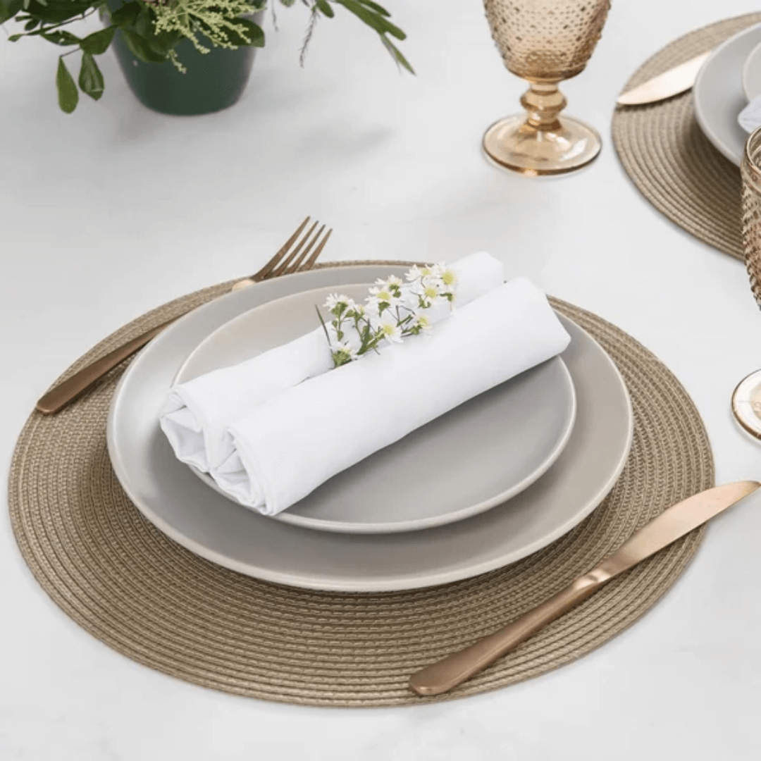 Jogo Americano Redondo Avulso Luna Allure 38cm