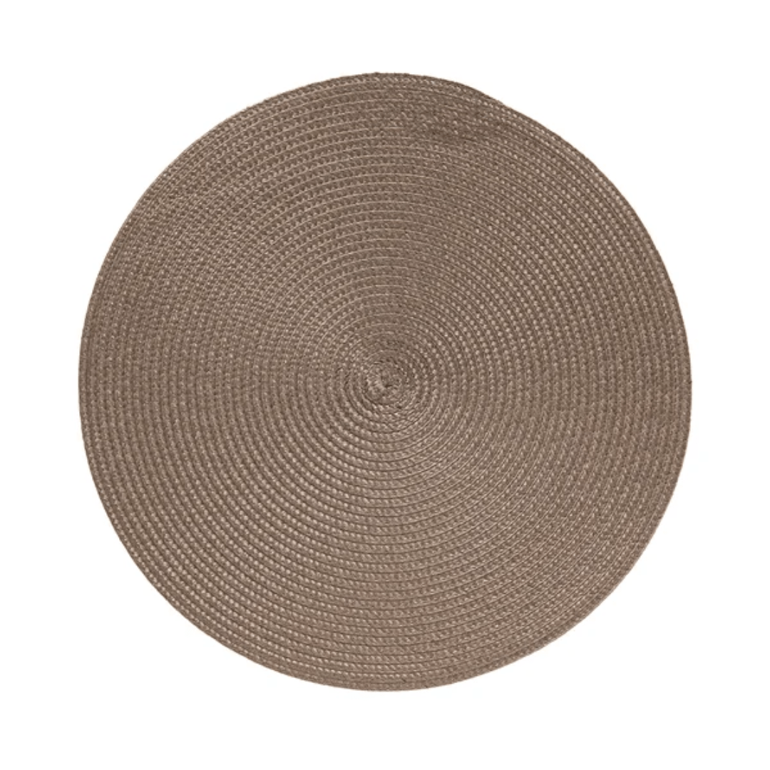 Jogo Americano Redondo Avulso Luna Mocca 38cm