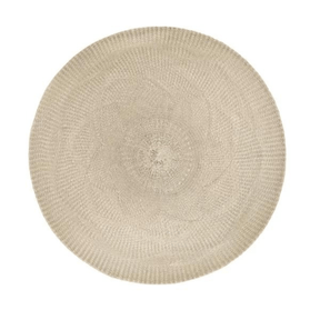 Jogo Americano Redondo Serenity Areia 38cm