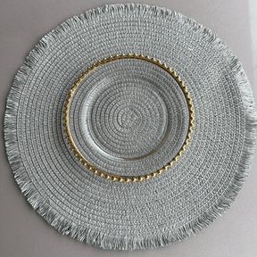 Jogo Americano Redondo Avulso Lana Salvia 38cm