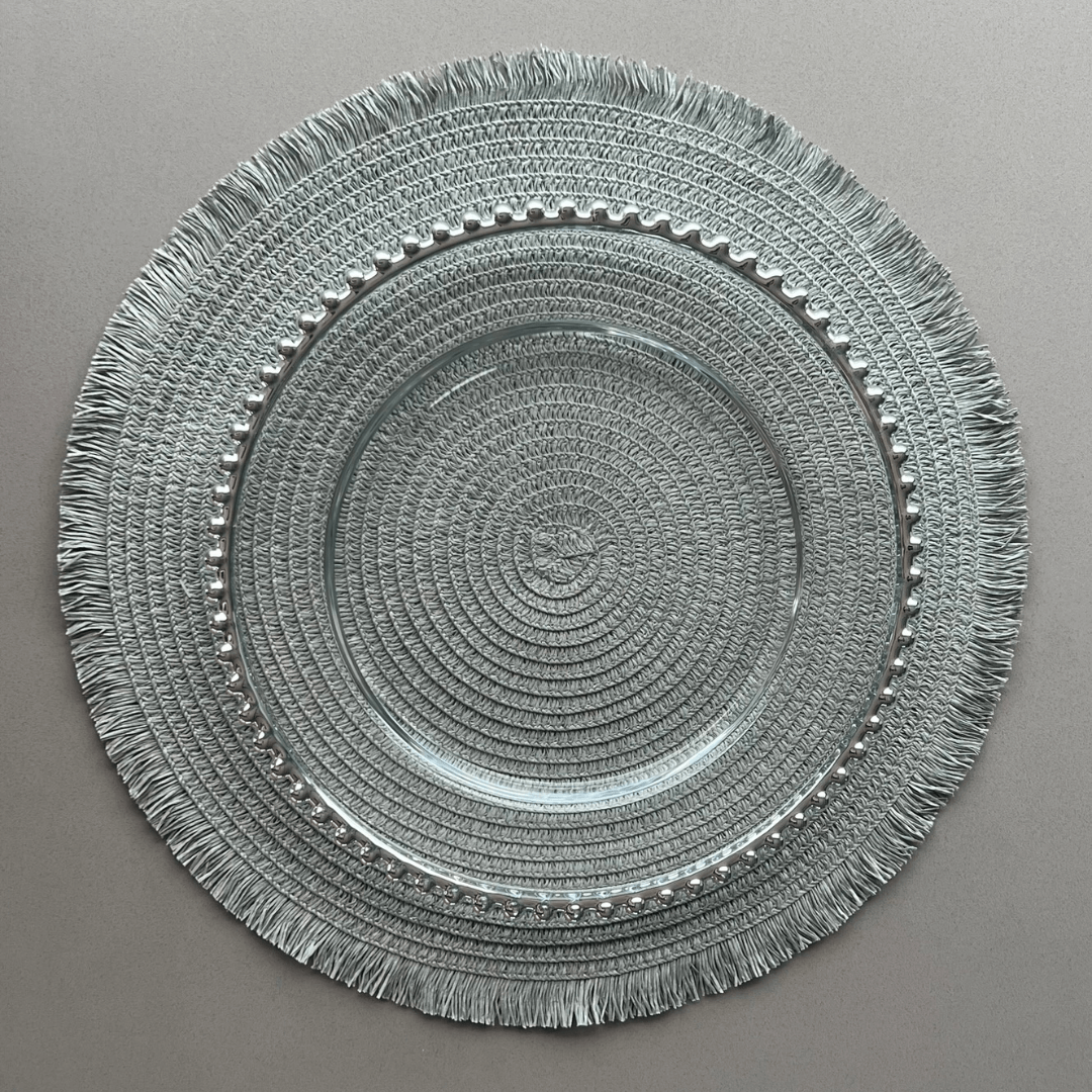 Jogo Americano Redondo Avulso Lana Salvia 38cm