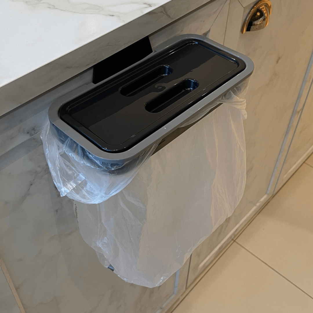 Lixeira para Armario Preta 25cm