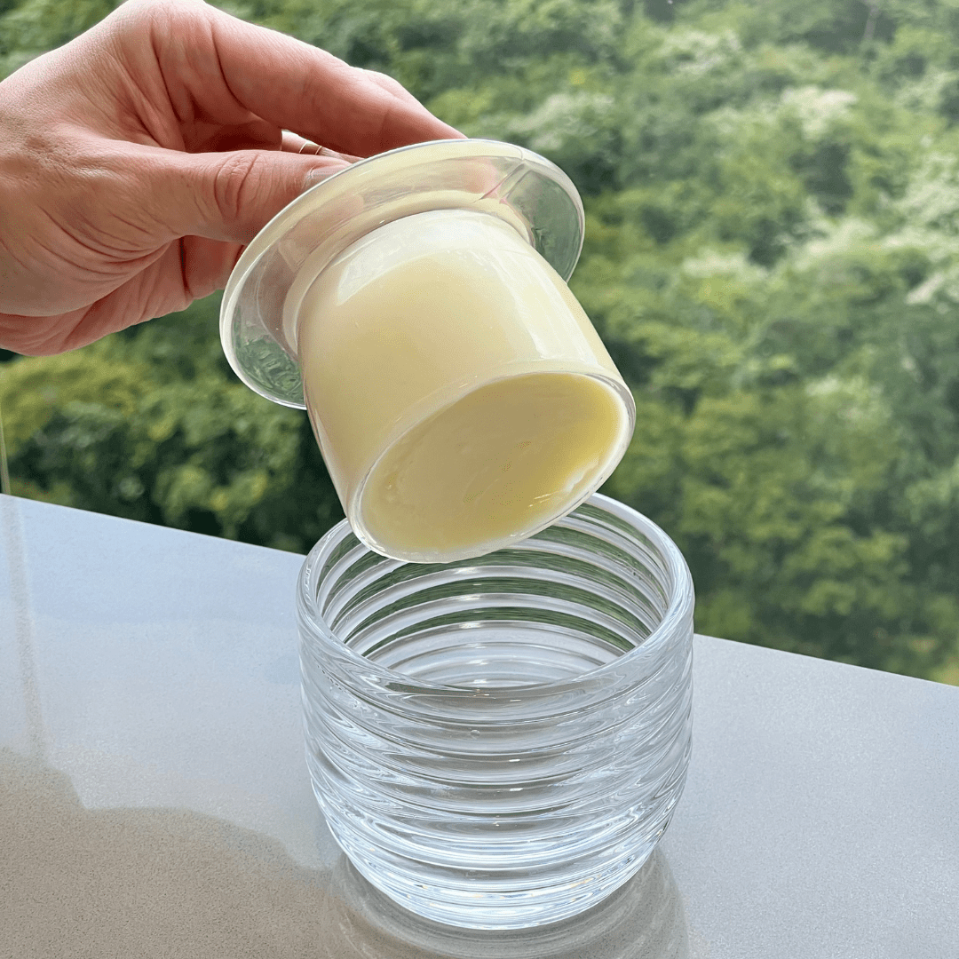 Manteigueira Francesa Colmeia de Vidro 10,5cm