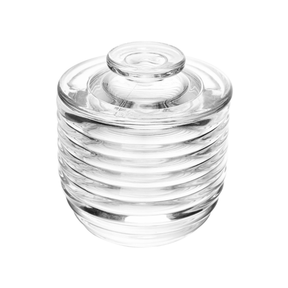 Manteigueira Francesa Colmeia de Vidro 10,5cm