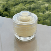 Manteigueira Francesa Colmeia de Vidro 10,5cm