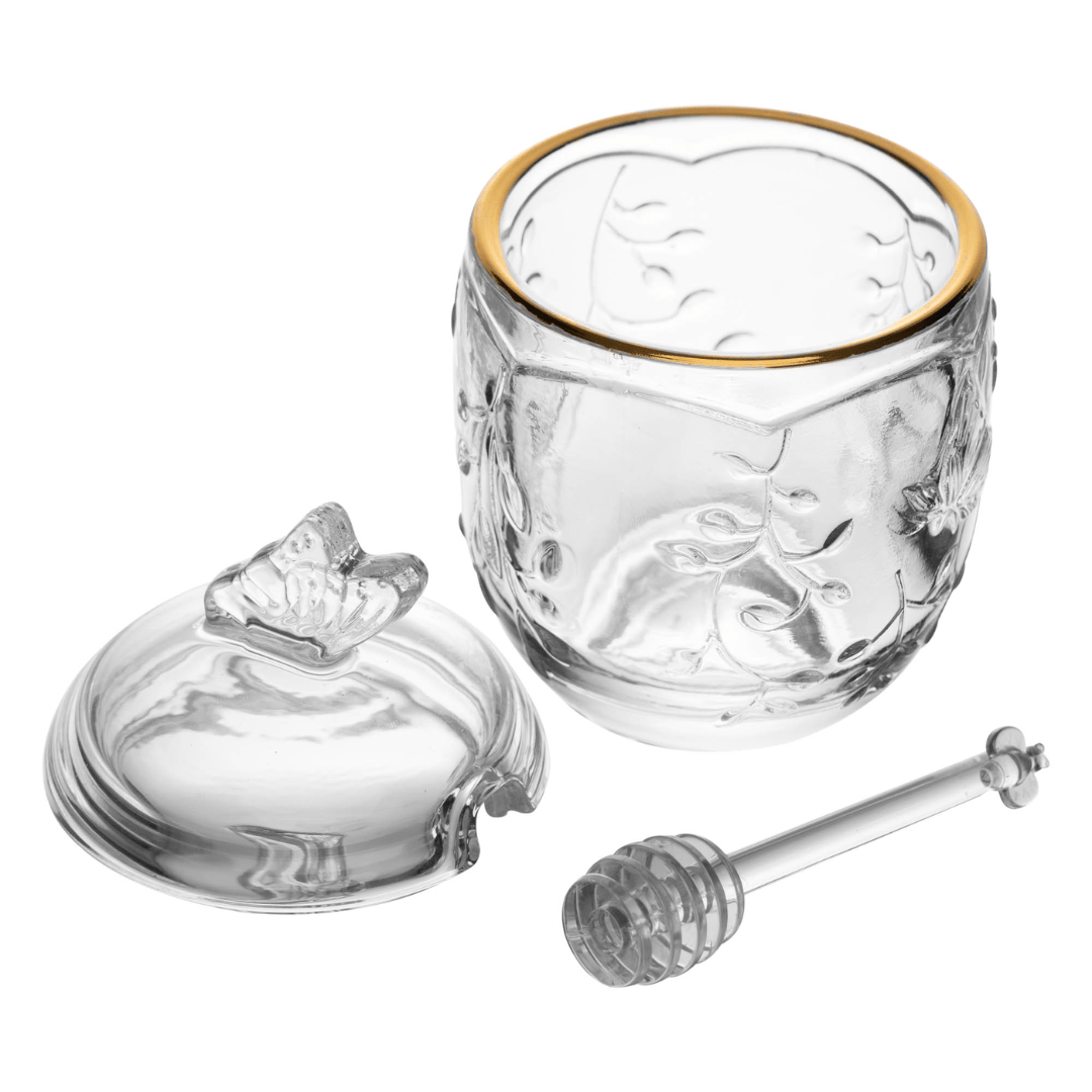 Meleira com Pegador de Cristal New Butterfly com Fio de Ouro 250ml