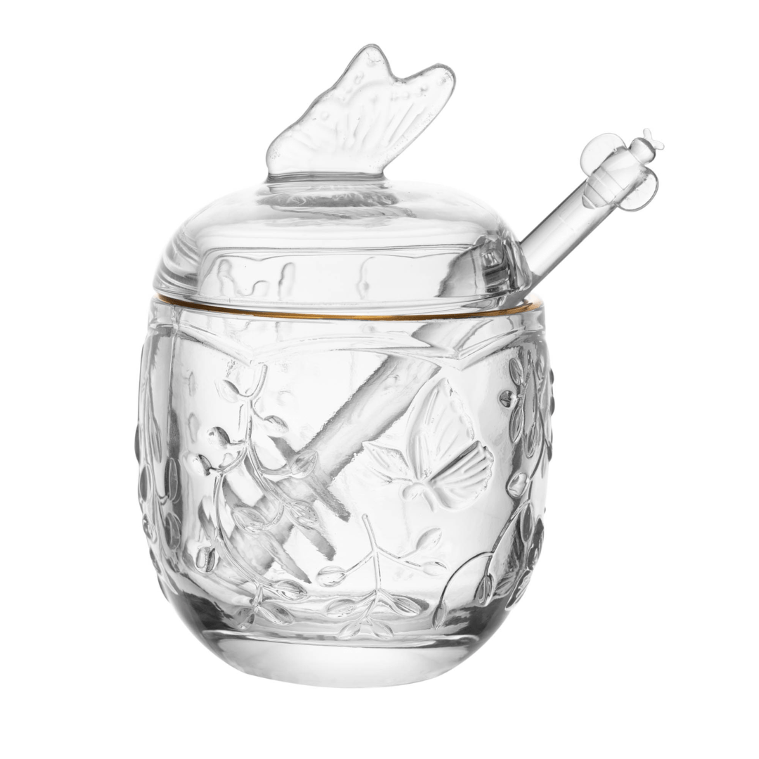 Meleira com Pegador de Cristal New Butterfly com Fio de Ouro 250ml