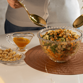 Molheira de Cristal Pearl Bolinha 140ml