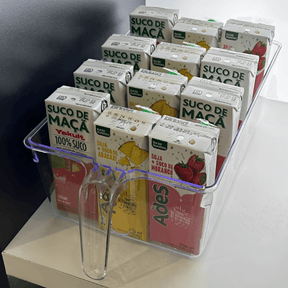 Organizador de Geladeira Retangular com Pegador 31,4cm