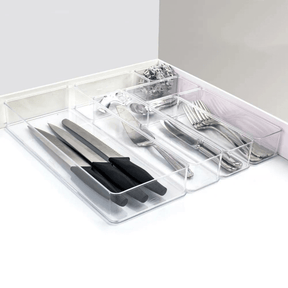 Organizador Encaixa Multiuso Retangular Transparente 29,2cm