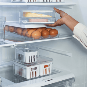 Organizador Porta Frios Duplo Clear Natural