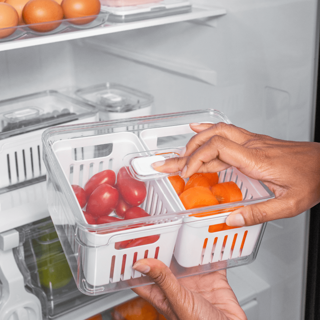 Pote para Geladeira Clear Fresh com 2 Cestos 2,2L