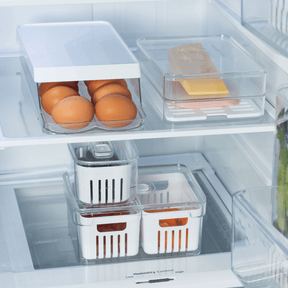 Pote para Geladeira Clear Fresh com 2 Cestos 2,2L