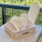 Organizador para Tampas de Potes Branco