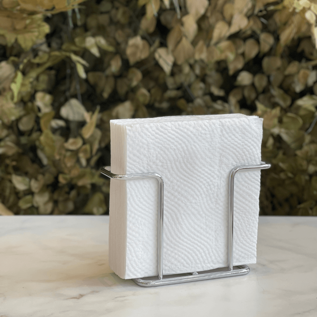 Porta Guardanapos Cromado