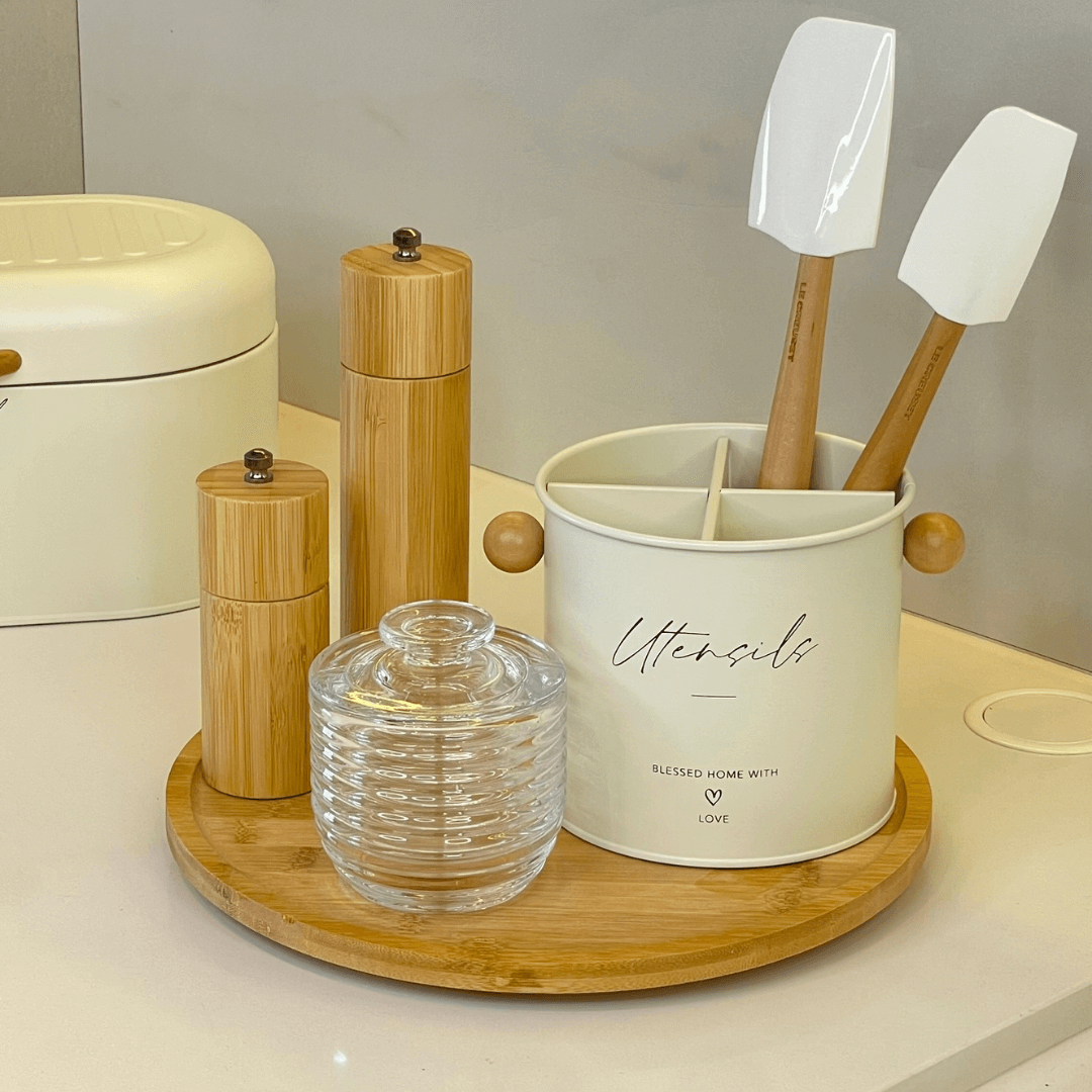 Manteigueira Francesa Colmeia de Vidro 10,5cm