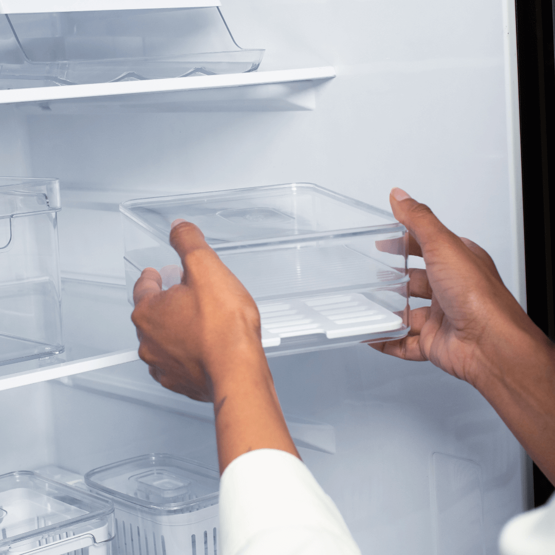 Organizador Porta Frios Duplo Clear Natural