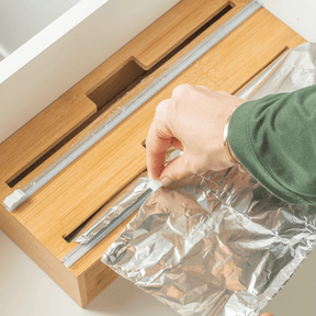 Organizador de Rolos Keep de Bambu para Gavetas