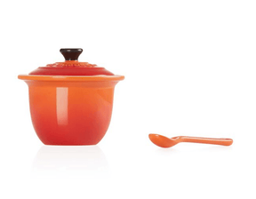 Pote Para Condimento Indiano Açucareiro Laranja Le Creuset