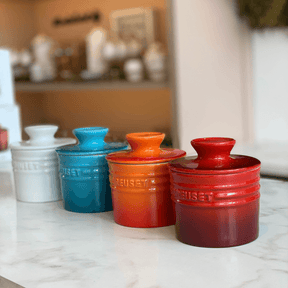 Pote para Manteiga Manteigueira Branca Le Creuset