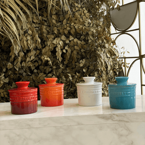 Pote para Manteiga Manteigueira Branca Le Creuset