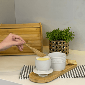 Pote para Manteiga Manteigueira Branca Le Creuset