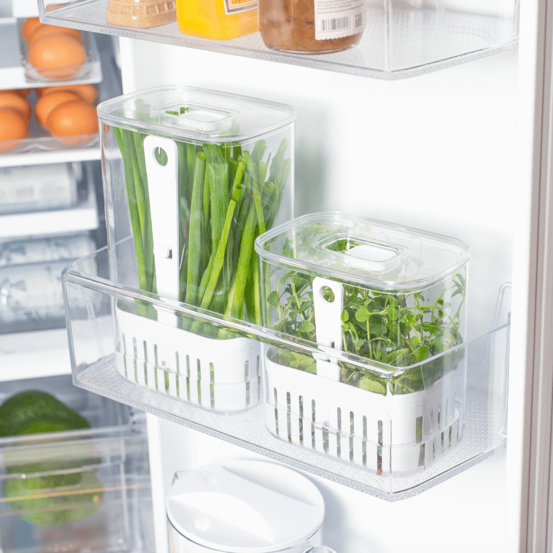 Organizador Pote para Temperos Frescos Clear Fresh 1,5 Litros