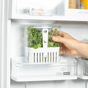 Organizador Pote para Temperos Frescos Clear Fresh 1,5 Litros