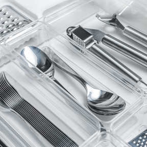 Organizador Encaixa Retangular Transparente 21,9cm