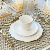 Prato de Sobremesa Algarve Branco 21cm