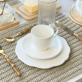 Prato de Sobremesa Algarve Branco 21cm