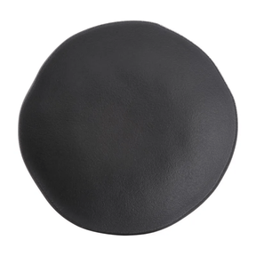 Prato Fundo Orgânico Matte Preto 21,2cm