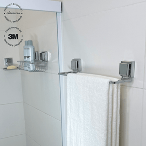 Saboneteira com Fixação 3M Cromado