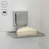 Saboneteira com Fixação 3M Cromado