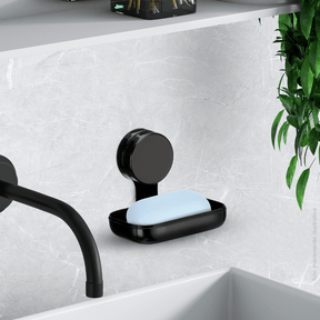 Saboneteira Plástica Dupla Face 3M Preto