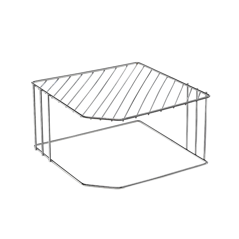 Suporte Cantoneira Organizadora de Pratos Cromado