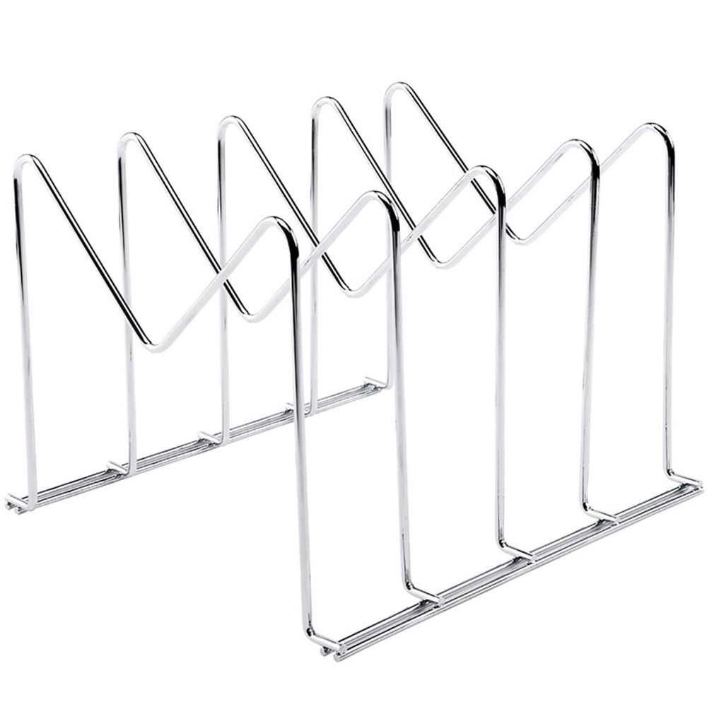 Suporte Organizador Para Formas e Travessas Cromado