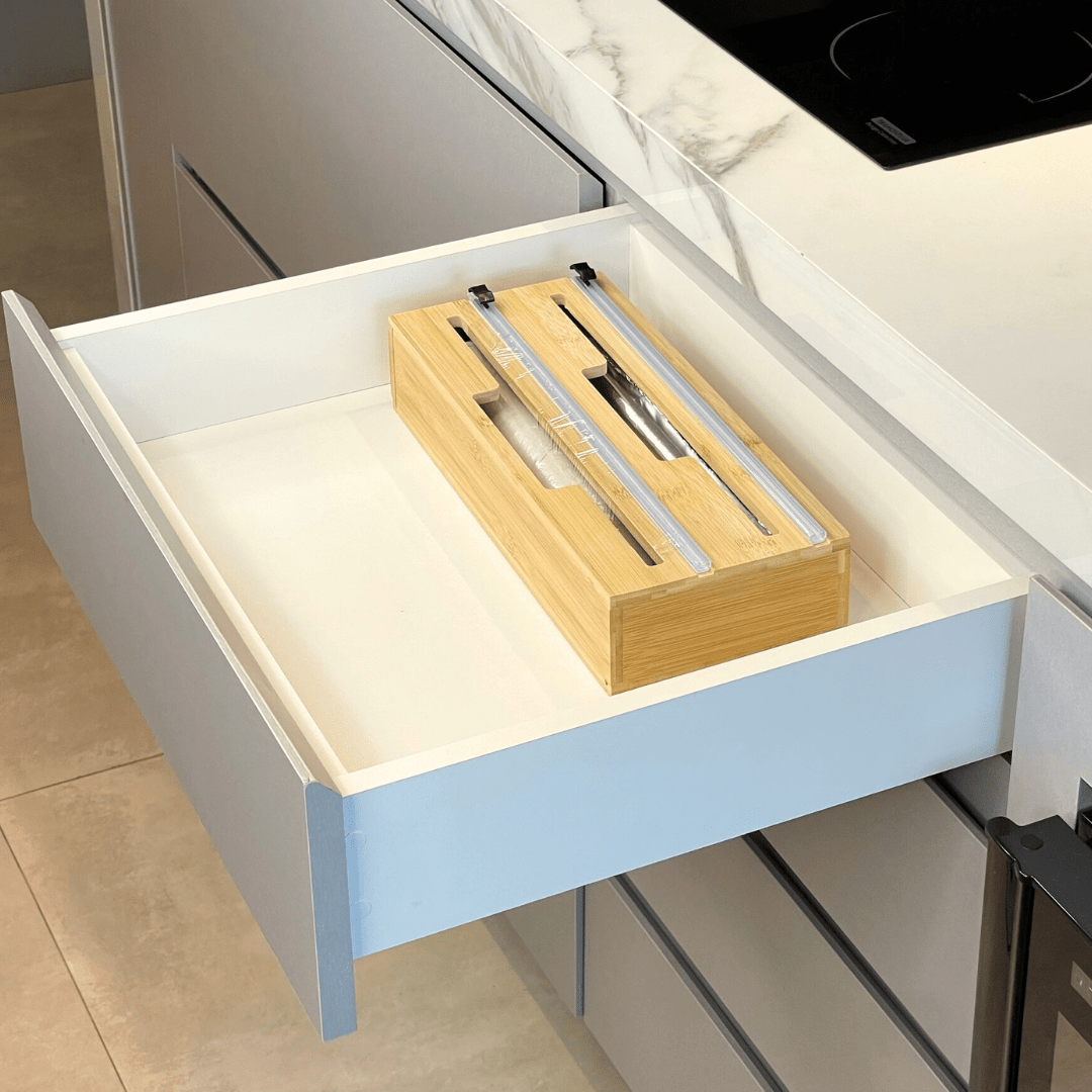 Organizador de Rolos Keep de Bambu para Gavetas