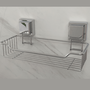 Suporte para Shampoo Aço Inox com Fixação por Ventosas