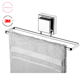 Toalheiro de Lavabo Fixação 3M 25cm Cromado
