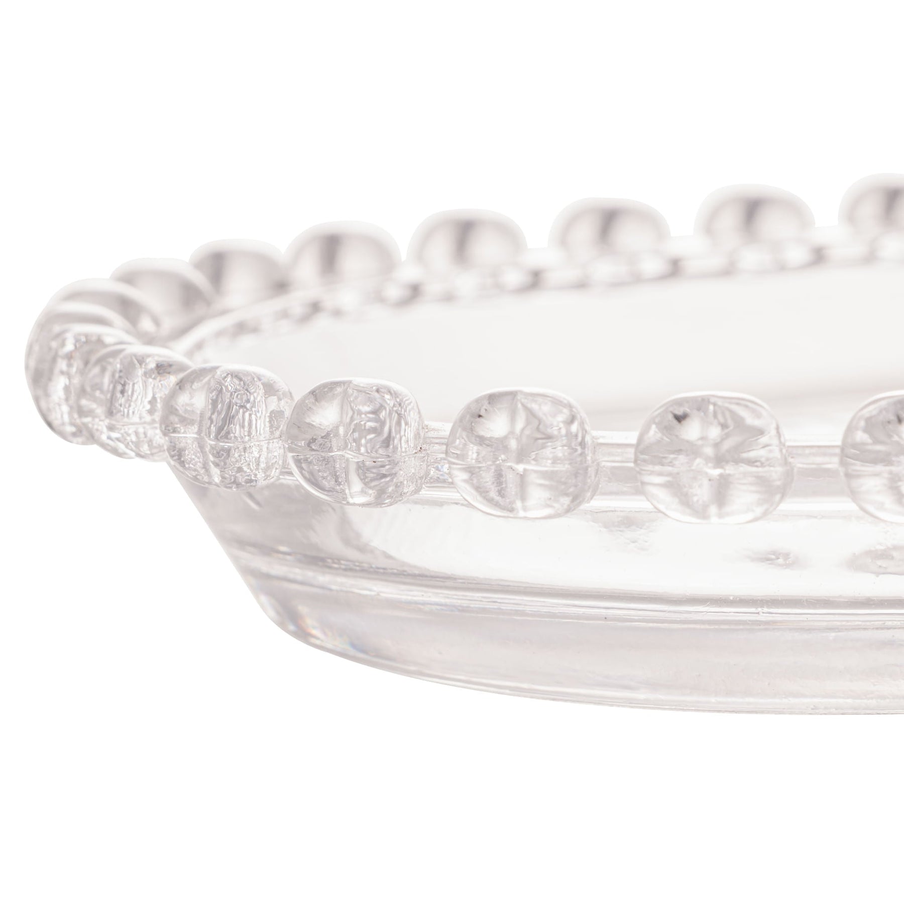 Travessa Oval Cristal de Chumbo Coração 25cm